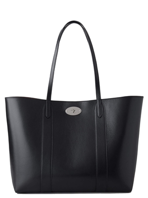 Mulberry Bayswater Tote Black High Shine Leather